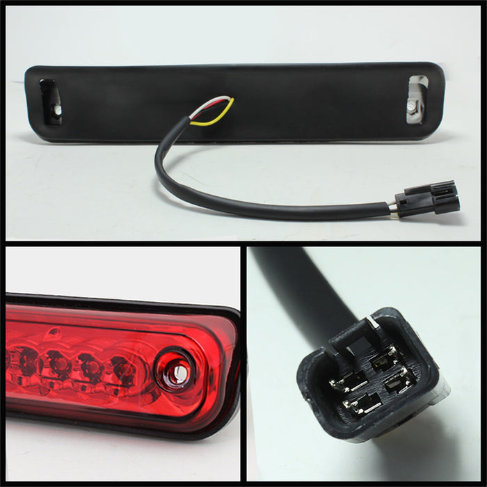 Spyder Auto 5072412 XTune 3rd Brake Light; LED; Red; [Available While Supplies Last]; - Truck Part Superstore