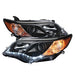 Spyder Auto 5072658 DRL Projector Headlights; Uses Stock Bulbs; Pair; Black; - Truck Part Superstore