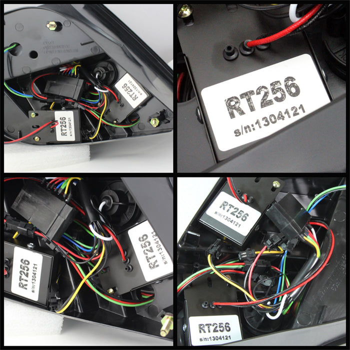 Spyder Auto 5072733 LED Tail Lights; Uses Stock Bulbs; Pair; Black; Will Fit LED Model Only; - Truck Part Superstore
