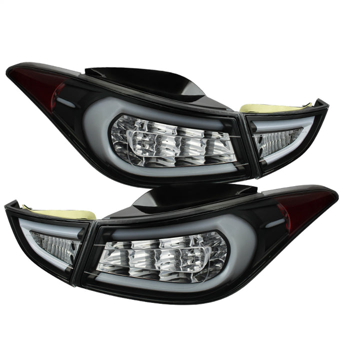 Spyder Auto 5072788 Light Bar LED Tail Lights; Black; - Truck Part Superstore