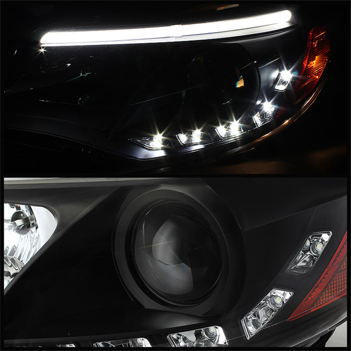 Spyder Auto 5072832 DRL LED Projector Headlights - Truck Part Superstore