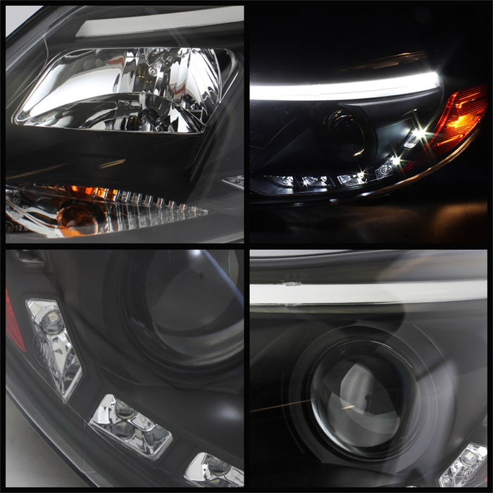 Spyder Auto 5072832 DRL LED Projector Headlights - Truck Part Superstore