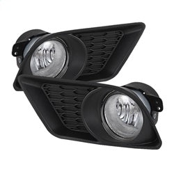 Spyder Auto 5072962 OEM Fog Lights; Bulbs Included; w/Switch; Pair; Clear; - Truck Part Superstore