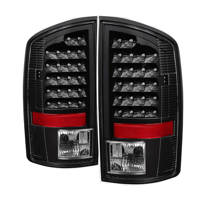 Spyder Auto 5072979 XTune LED Tail Lights; Black Housing; Clear Lens; - Truck Part Superstore