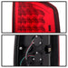 Spyder Auto 5072993 XTune LED Tail Lights; Red Clear Lens; Black Housing; - Truck Part Superstore