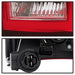 Spyder Auto 5072993 XTune LED Tail Lights; Red Clear Lens; Black Housing; - Truck Part Superstore