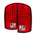 Spyder Auto 5072993 XTune LED Tail Lights; Red Clear Lens; Black Housing; - Truck Part Superstore