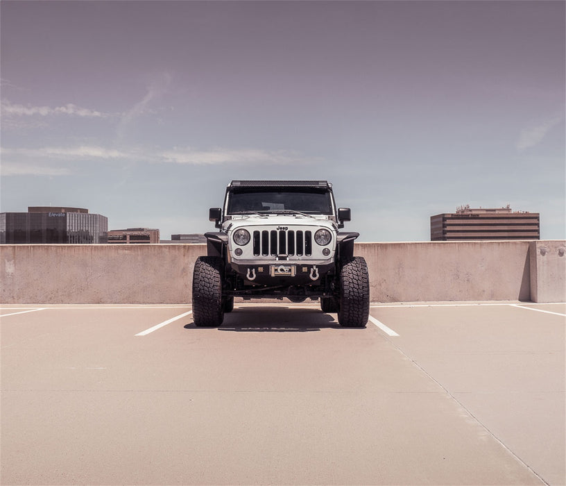 Road Armor 5072F0B Stealth Winch Front Bumper; Mid Width; Texture Black; Warn Zeon; - Truck Part Superstore