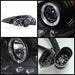 Spyder Auto 5073303 Halo LED Projector Headlights; Bulbs Included; w/Replaceable LEDs; Pair; Black; - Truck Part Superstore