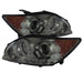 Spyder Auto 5073327 Halo LED Projector Headlights; Bulbs Included; w/Replaceable LEDs; Pair; Smoke; - Truck Part Superstore