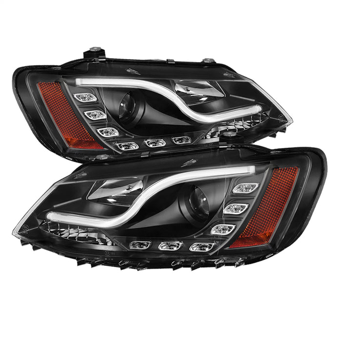 Spyder Auto 5073648 DRL LED Projector Headlights - Truck Part Superstore