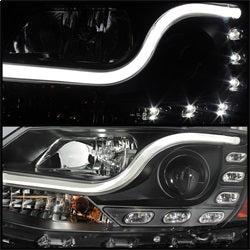 Spyder Auto 5073648 DRL LED Projector Headlights - Truck Part Superstore