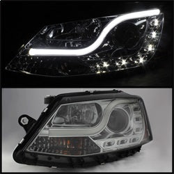 Spyder Auto 5073655 DRL LED Projector Headlights - Truck Part Superstore