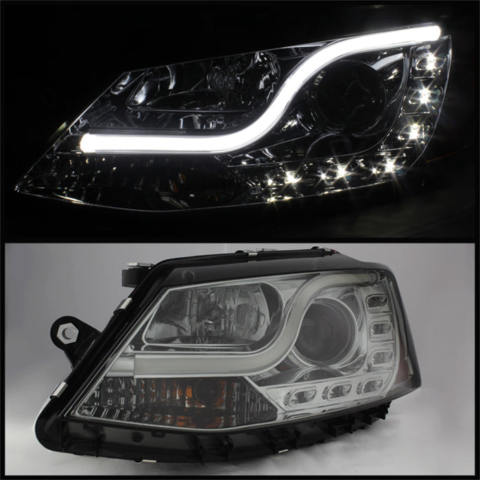 Spyder Auto 5073655 DRL LED Projector Headlights - Truck Part Superstore