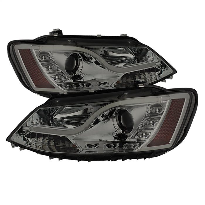 Spyder Auto 5073655 DRL LED Projector Headlights - Truck Part Superstore