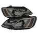 Spyder Auto 5073655 DRL LED Projector Headlights - Truck Part Superstore