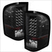Spyder Auto 5073716 XTune LED Tail Lights; Black; - Truck Part Superstore