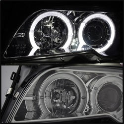 Spyder Auto 5073761 Halo DRL LED Projector Headlight - Truck Part Superstore