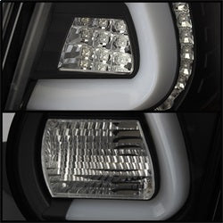 Spyder Auto 5073792 LED Tail Lights; LED Turn Signal; Black; - Truck Part Superstore