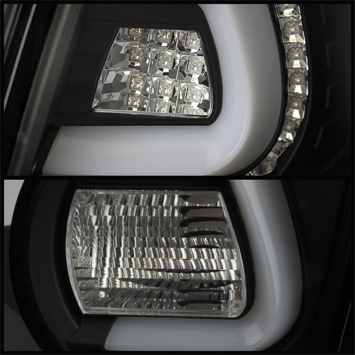 Spyder Auto 5073792 LED Tail Lights; LED Turn Signal; Black; - Truck Part Superstore