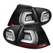 Spyder Auto 5073792 LED Tail Lights; LED Turn Signal; Black; - Truck Part Superstore