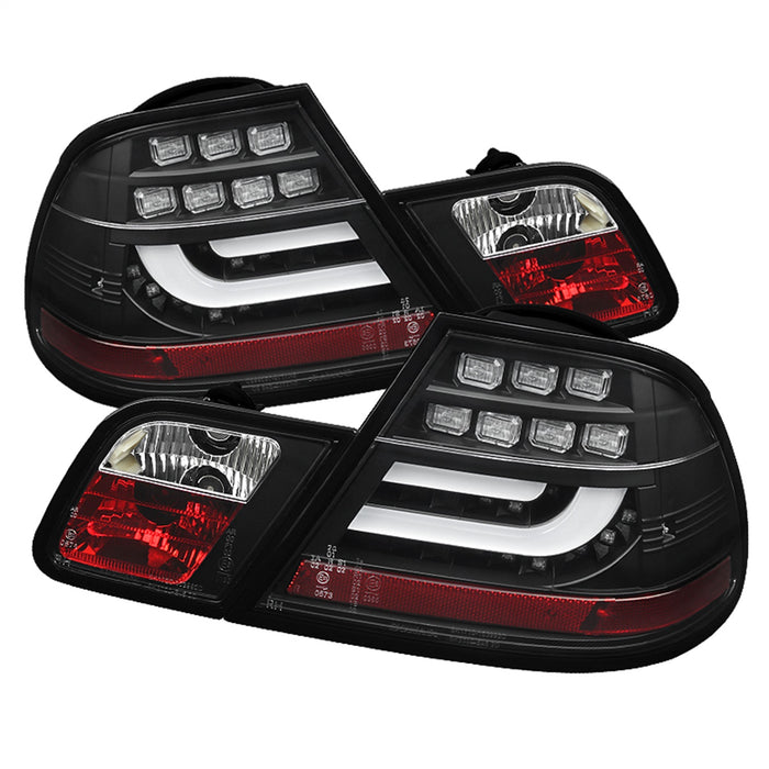 Spyder Auto 5073815 Light Bar LED Tail Lights; Black; - Truck Part Superstore