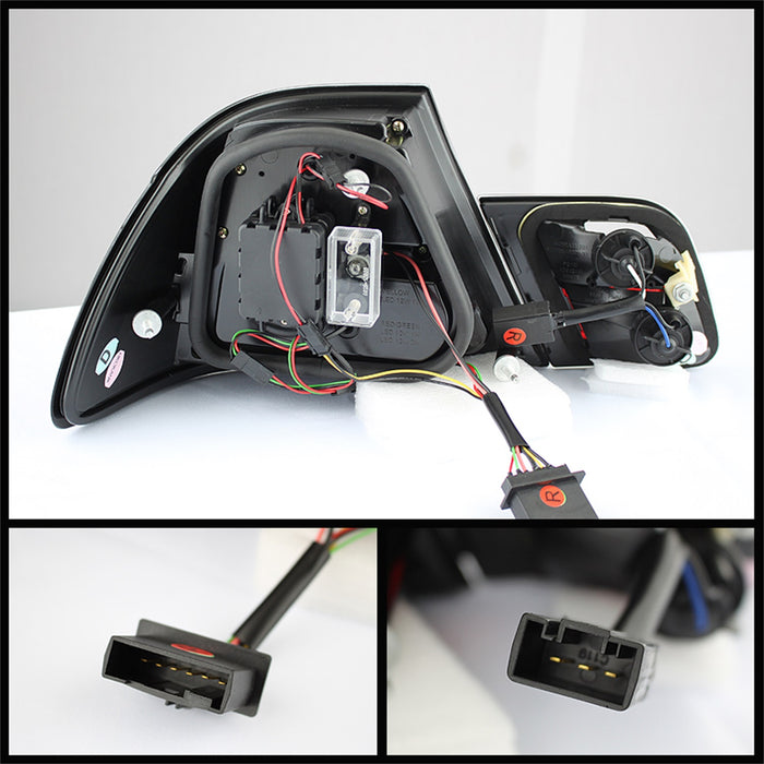 Spyder Auto 5073822 Light Bar LED Tail Lights; Red Clear; - Truck Part Superstore