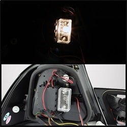 Spyder Auto 5073822 Light Bar LED Tail Lights; Red Clear; - Truck Part Superstore
