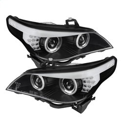 Spyder Auto 5074041 CCFL Halo Projector Headlights; Not Compatible w/ Xenon/HID Model; Black; - Truck Part Superstore