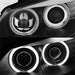 Spyder Auto 5074041 CCFL Halo Projector Headlights; Not Compatible w/ Xenon/HID Model; Black; - Truck Part Superstore