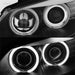 Spyder Auto 5074041 CCFL Halo Projector Headlights; Not Compatible w/ Xenon/HID Model; Black; - Truck Part Superstore