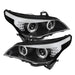 Spyder Auto 5074041 CCFL Halo Projector Headlights; Not Compatible w/ Xenon/HID Model; Black; - Truck Part Superstore
