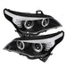 Spyder Auto 5074041 CCFL Halo Projector Headlights; Not Compatible w/ Xenon/HID Model; Black; - Truck Part Superstore