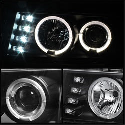 Spyder Auto 5074140 Halo LED Projector Headlights - Truck Part Superstore