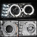Spyder Auto 5074157 Halo LED Projector Headlights - Truck Part Superstore