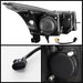 Spyder Auto 5074164 DRL Projector Headlights; Light Tube; High H1/Low H7 Bulbs Included; Black; - Truck Part Superstore