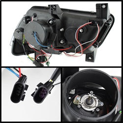 Spyder Auto 5074195 DRL Projector Headlights - Truck Part Superstore