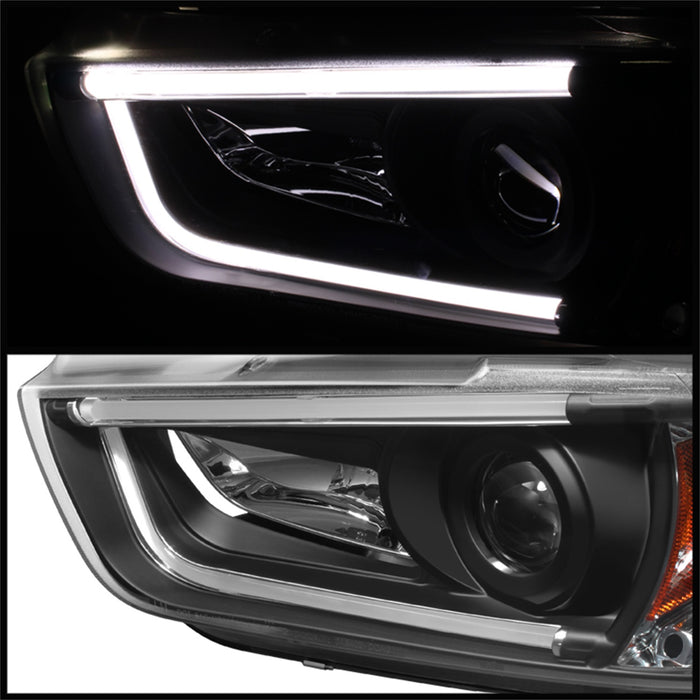 Spyder Auto 5074201 DRL Projector Headlights - Truck Part Superstore