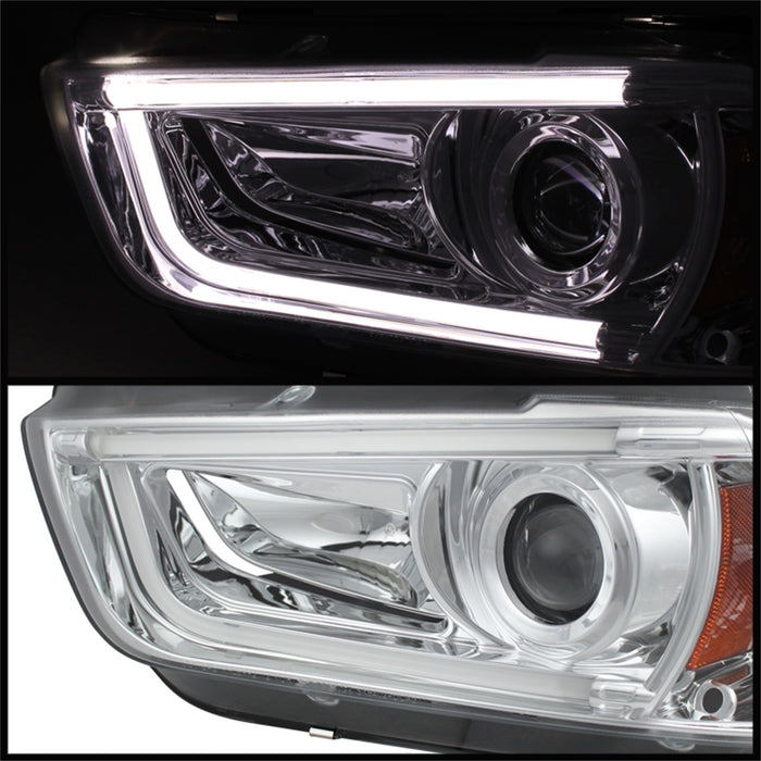 Spyder Auto 5074218 DRL Projector Headlights - Truck Part Superstore