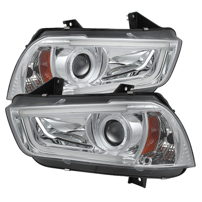 Spyder Auto 5074218 DRL Projector Headlights - Truck Part Superstore