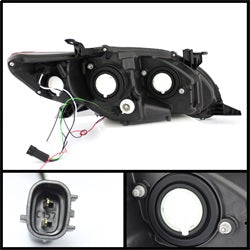 Spyder Auto 5074263 DRL LED Projector Headlights - Truck Part Superstore
