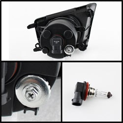 Spyder Auto 5075123 OEM Fog Lights; w/Switch; Smoke; - Truck Part Superstore