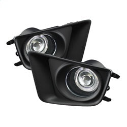 Spyder Auto 5075130 Halo Projector Fog Lights; w/Switch; Clear; - Truck Part Superstore