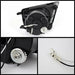 Spyder Auto 5075154 LED Fog Lights; w/Switch; Clear; - Truck Part Superstore