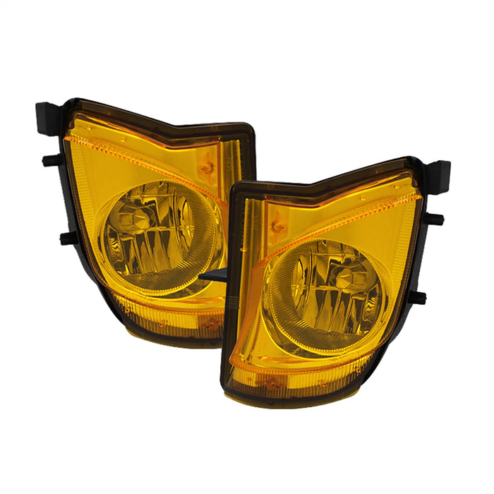 Spyder Auto 5075185 OEM Fog Lights; w/o Switch; Yellow; - Truck Part Superstore