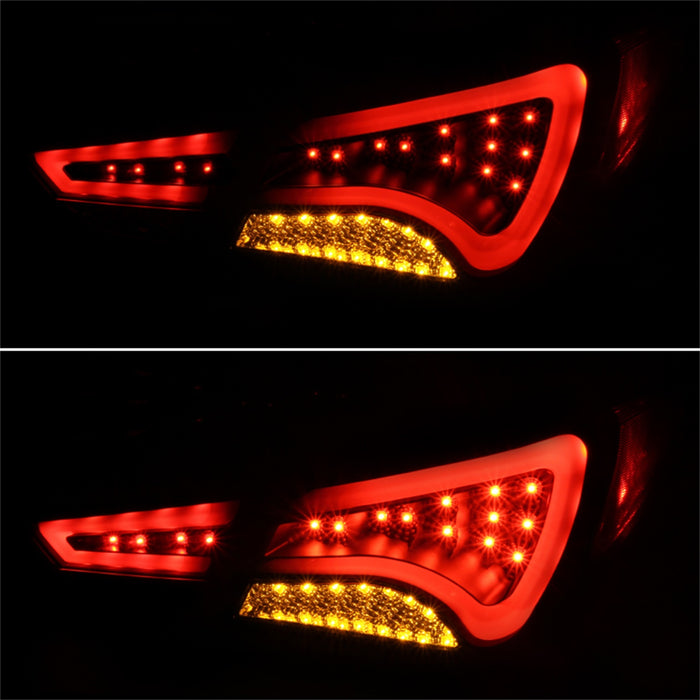 Spyder Auto 5075246 Light Bar LED Tail Lights; Pair; Black; - Truck Part Superstore