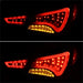 Spyder Auto 5075246 Light Bar LED Tail Lights; Pair; Black; - Truck Part Superstore