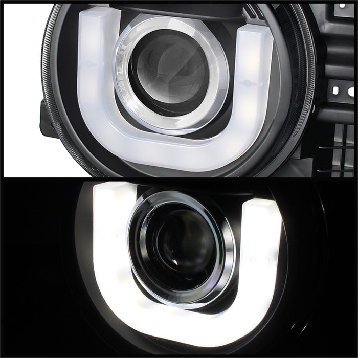 Spyder Auto 5075314 DRL LED Projector Headlights - Truck Part Superstore