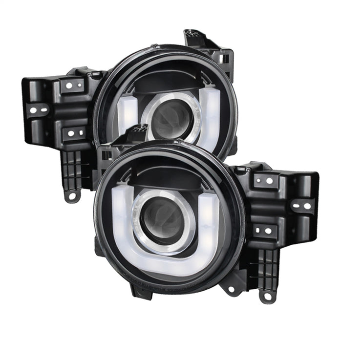 Spyder Auto 5075314 DRL LED Projector Headlights - Truck Part Superstore