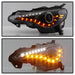 Spyder Auto 5075413 DRL LED Projector Headlights; Pair; Black; - Truck Part Superstore